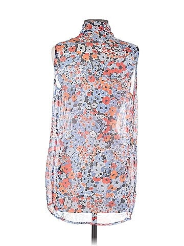 Equipment Sleeveless Button-Down Shirt (view 2)