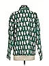 Hanna Andersson 100% Cotton Print Green Long Sleeve Blouse Size S - photo 2