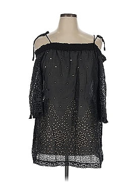 Johnny Was 3/4 Sleeve Top