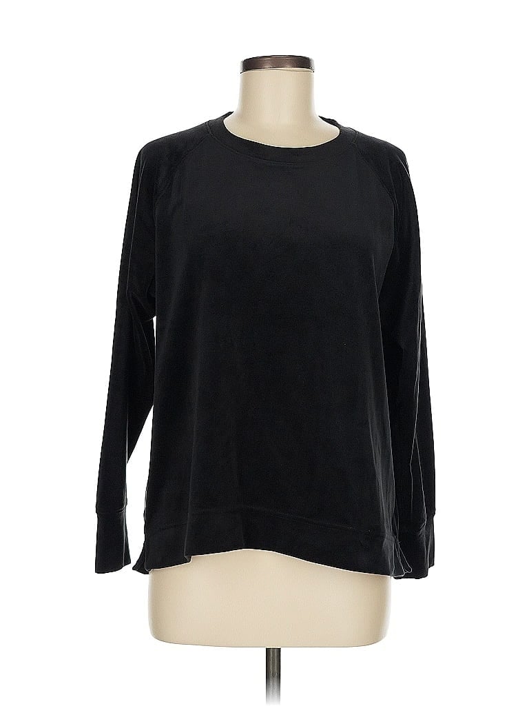 Lou & Grey for LOFT Black Pullover Sweater Size M - photo 1