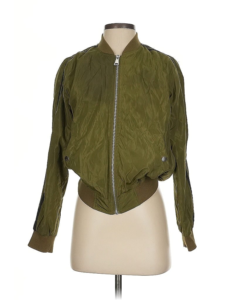 Pre-owned Active Usa Jacket In Green