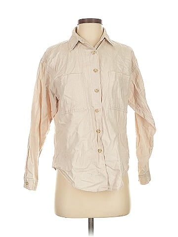 Carol Horn Workshop 3/4 Sleeve Button-Down Shirt (view 1)