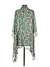 Meritt 100% Polyester Teal Kimono Size 0 - photo 2