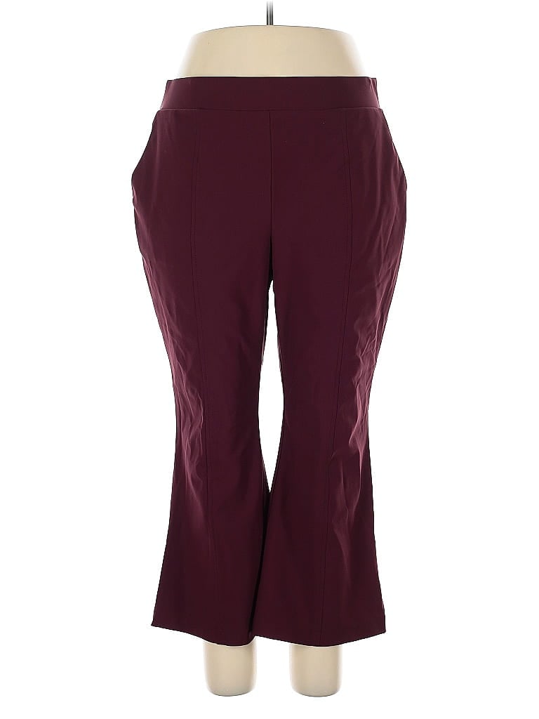 Pre-owned Inc International Concepts Active Pants In Burgundy