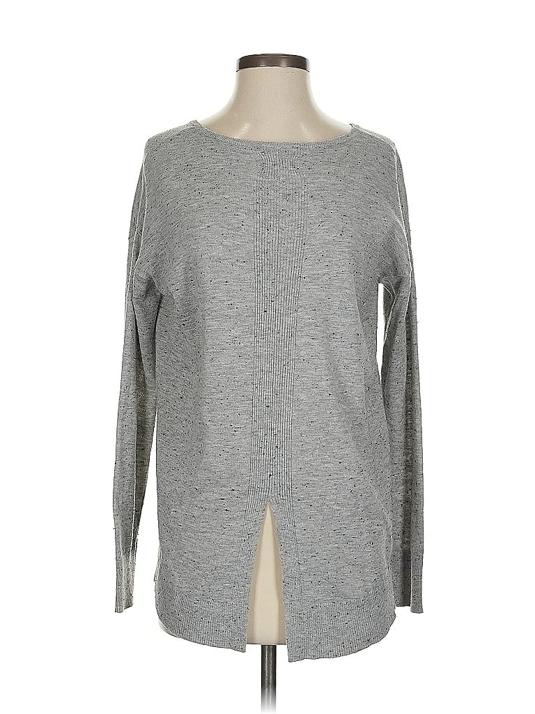 Pre-owned Lou & Grey Pullover Sweater In Gray