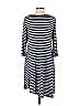 Assorted Brands Stripes Blue Casual Dress Size S - photo 2