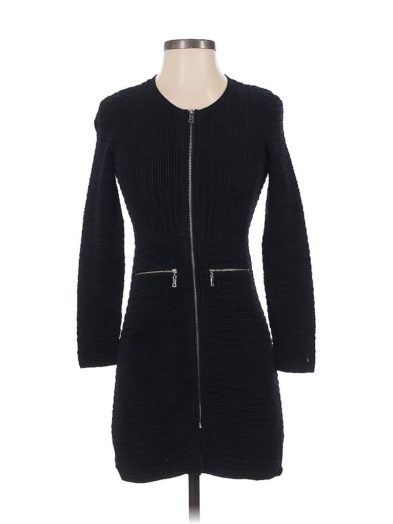 Pre-owned Nic + Zoe Casual Dress In Black