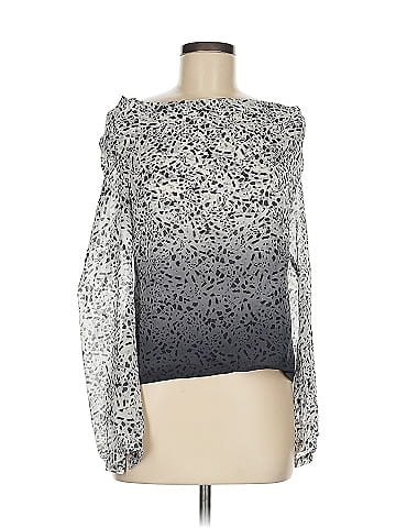 Cynthia Steffe Long Sleeve Silk Top (view 1)