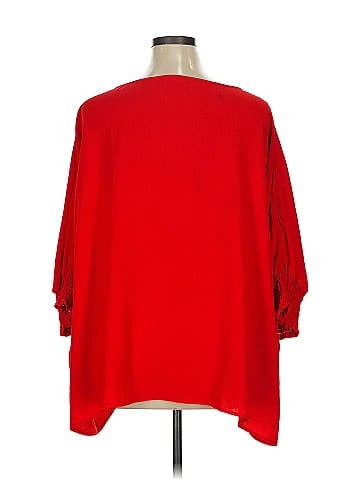 Oddi 3/4 Sleeve Blouse (view 2)