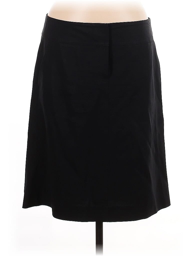 Pre-owned Theory Formal Skirt In Black
