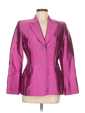 Badgley Mischka Silk Blazer (view 1)