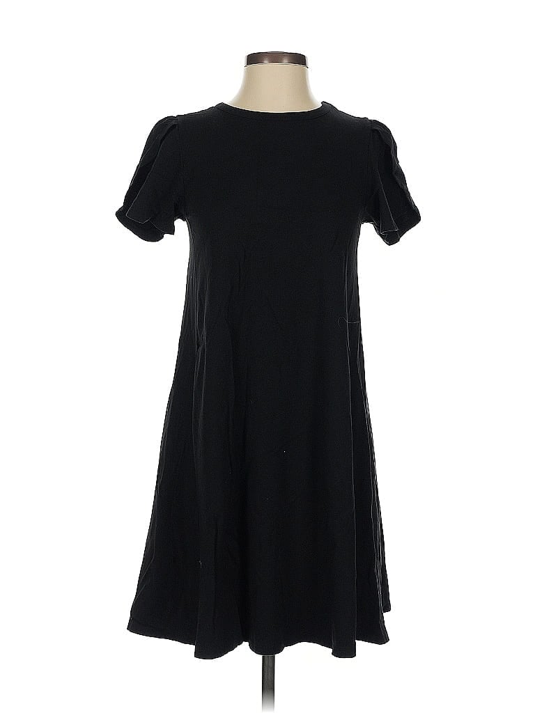 Pre-owned Ann Taylor Loft Casual Dress In Black