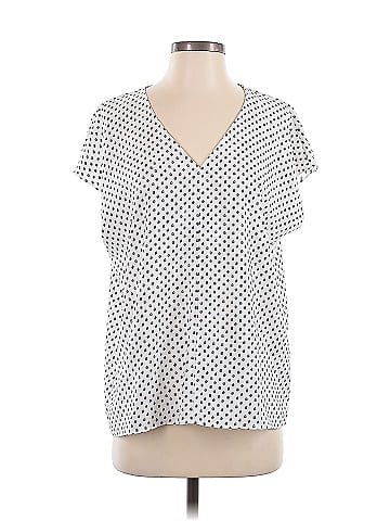 Hilary Radley Short Sleeve Blouse (view 1)