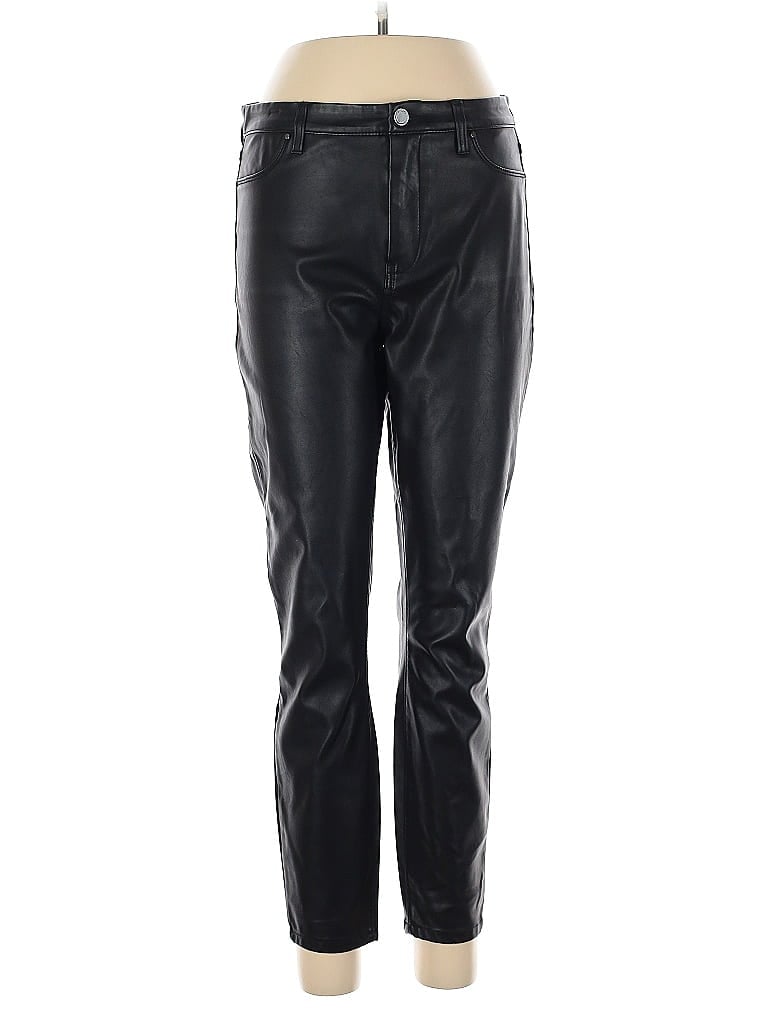 Pre-owned Blanknyc Blank Nyc Faux Leather Pants In Black