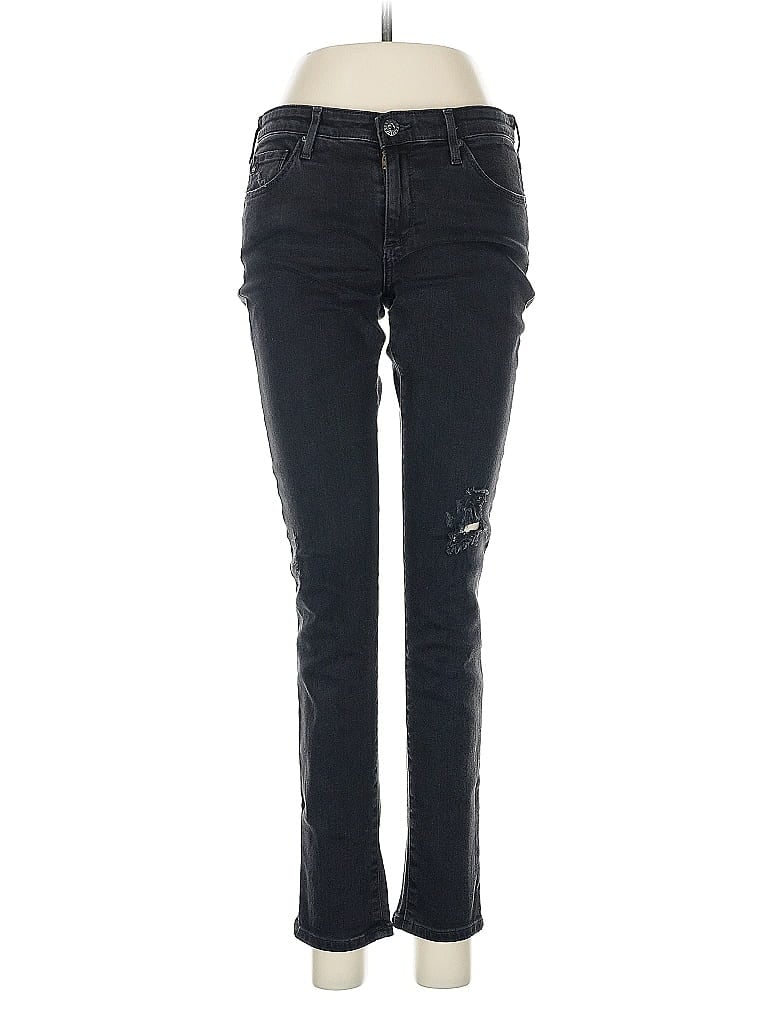 Pre-owned Adriano Goldschmied Jeans In Black
