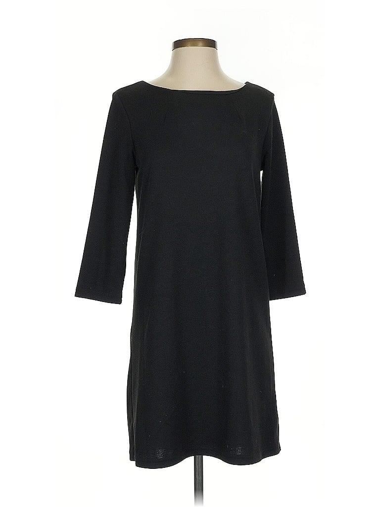 Pre-owned H&m Casual Dress In Black