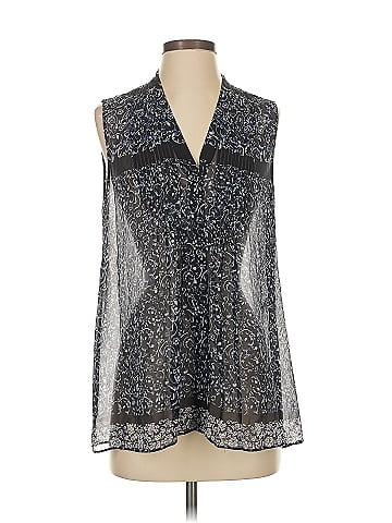 Elie Tahari Sleeveless Silk Top (view 1)