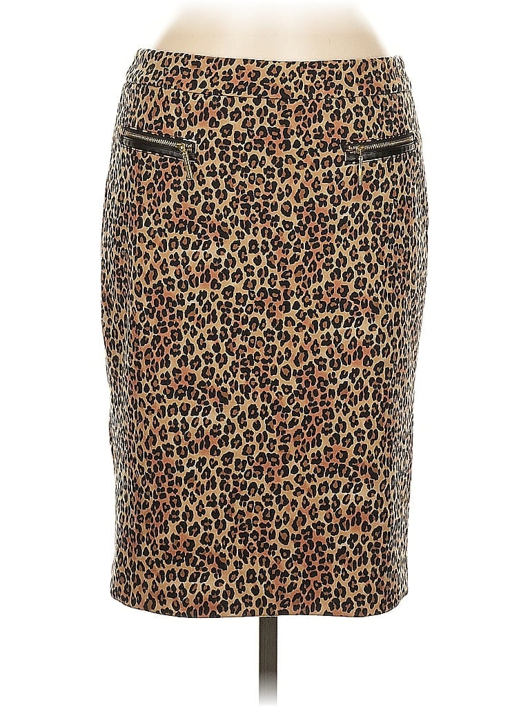 Pre-owned Dana Buchman Casual Skirt In Brown