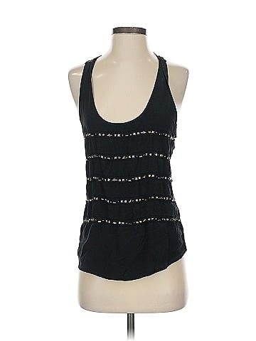 Bebe Sleeveless Silk Top (view 1)