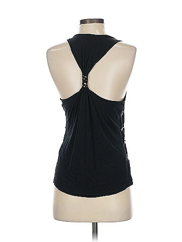 Bebe Sleeveless Silk Top (view 2)