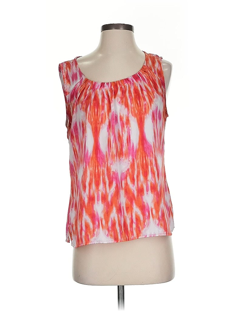 Pre-owned Chico's Sleeveless Blouse In Pink