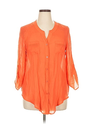 AB Studio 3/4 Sleeve Blouse (view 1)