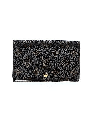 Louis Vuitton Monogram Coated Canvas Porte-Monnaie Tresor Wallet (view 1)