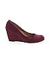 CL by Laundry Burgundy Wedges Size 7 - photo 1