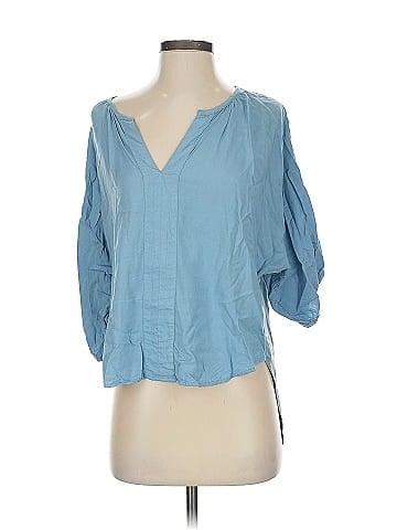 Porridge 3/4 Sleeve Blouse (view 1)