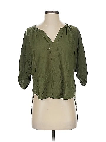 Porridge 3/4 Sleeve Blouse (view 1)