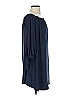 Peppermint Solid Blue Casual Dress Size S - photo 4