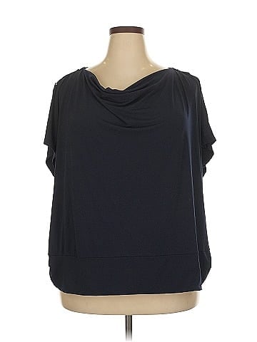 Carmen Carmen Marc Valvo Short Sleeve Top (view 1)