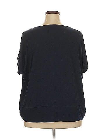 Carmen Carmen Marc Valvo Short Sleeve Top (view 2)