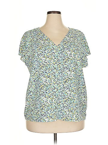 Hilary Radley Short Sleeve Blouse (view 1)