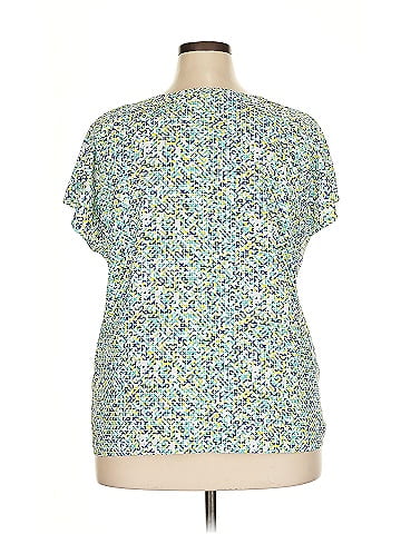 Hilary Radley Short Sleeve Blouse (view 2)