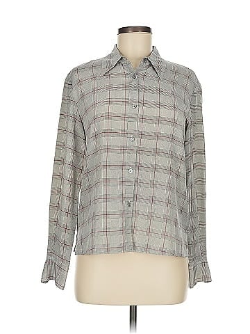 Austin Reed Long Sleeve Silk Top (view 1)