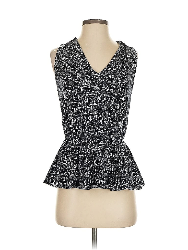 Pre-owned Banana Republic Sleeveless Blouse In Gray