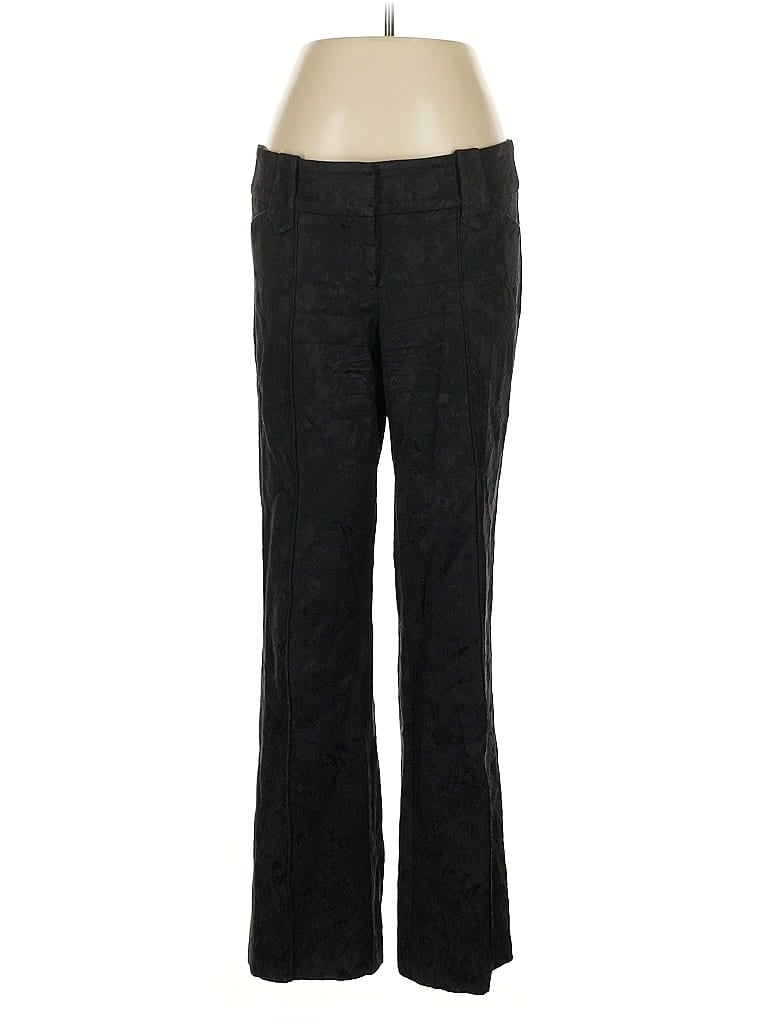 Pre-owned Bebe Dress Pants In Black