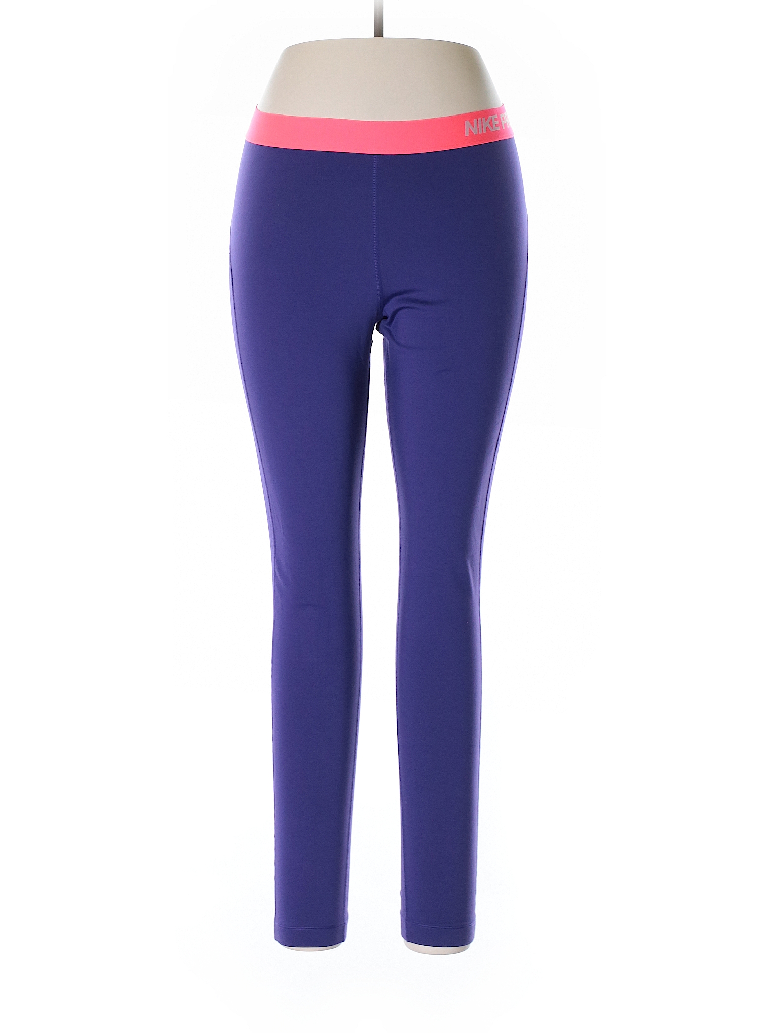 Nike Color Block Dark Purple Active Pants Size XL - 68% off | thredUP