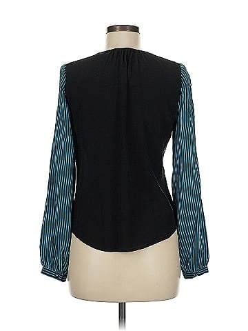 Rebecca Minkoff Long Sleeve Silk Top (view 2)