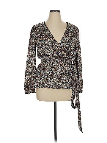 CaralynMirand X The Drop Long Sleeve Blouse (view 1)