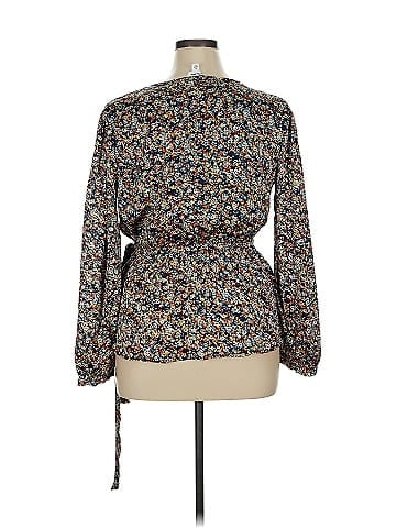 CaralynMirand X The Drop Long Sleeve Blouse (view 2)