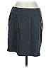 rue21 Solid Gray Casual Skirt Size 11 - 12 - photo 1