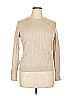 Melrose Chic Tan Pullover Sweater Size 0X - photo 1