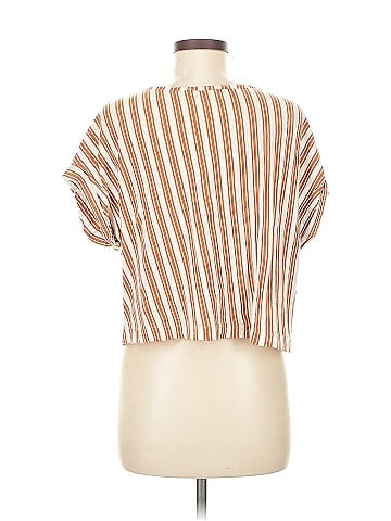 Zara W&B Collection Short Sleeve Top (view 2)
