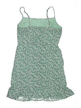 Teeze Me Paisley Floral Orange Green Casual Dress Size 3