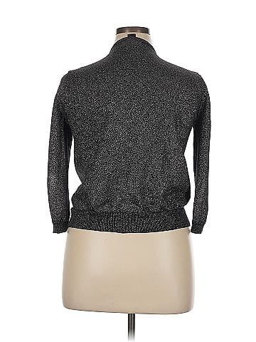 August Silk Cardigan (view 2)