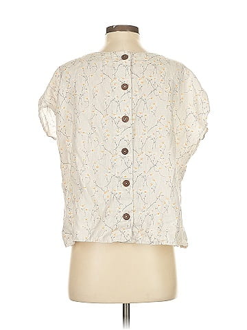 Cynthia Rowley Short Sleeve Blouse (view 2)