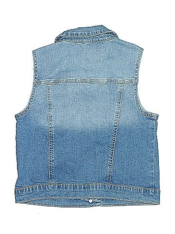 Justice Denim Vest (view 2)