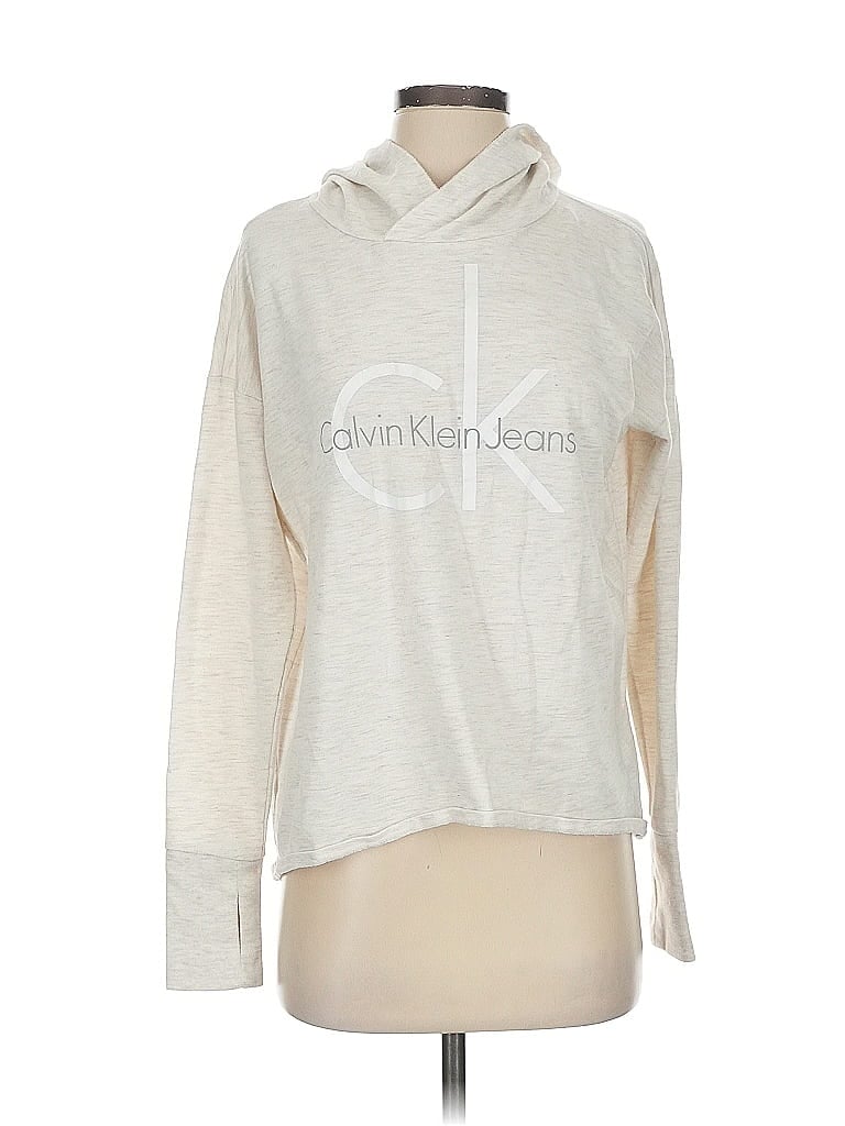 Click to view more detailed imagery on our partner's website Pre-owned Calvin Klein Jeans Est.1978 Calvin Klein Jeans Pullover Hoodie In White